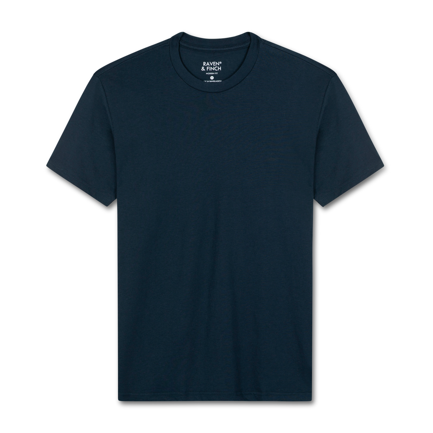 Men’s Crew Neck T-Shirt, Short Sleeve Slim Fit Solid Tee