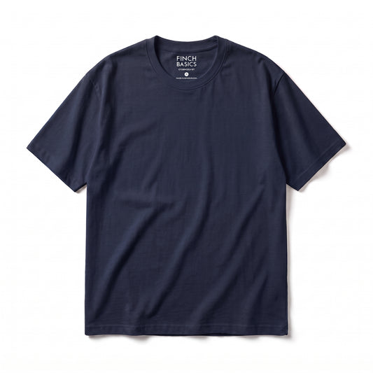 Men’s Navy Blue Drop Shoulder T-shirt