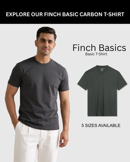 Men’s Crew Neck T-Shirt, Short Sleeve Slim Fit Solid Tee