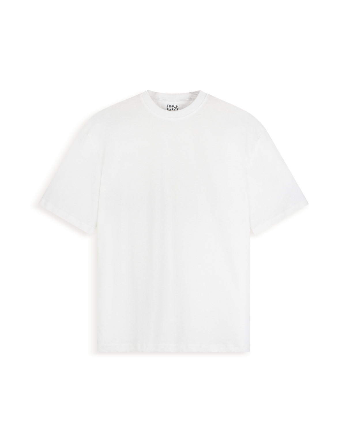 Men's White Drop Shoulder T-Shirt