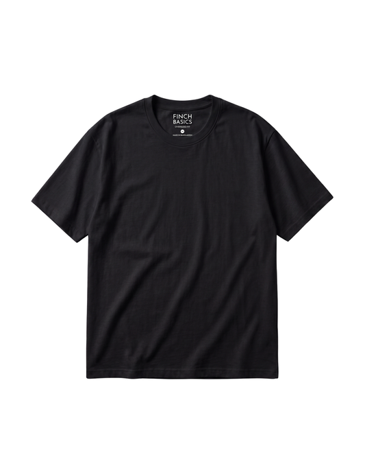Men’s Black Drop Shoulder T-shirt