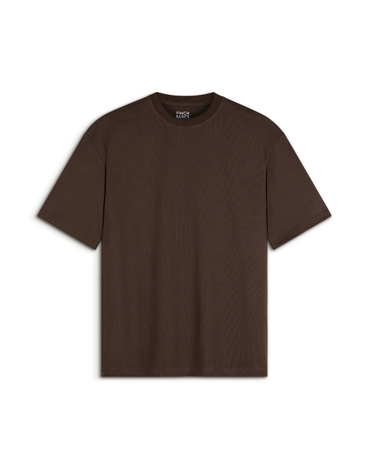 Men’s Light Brown Drop Shoulder T-shirt