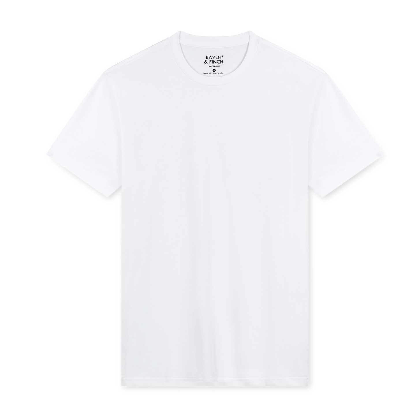 Men’s Crew Neck T-Shirt, Short Sleeve Slim Fit Solid Tee